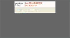 Desktop Screenshot of lyonmoca.videomuseum.fr